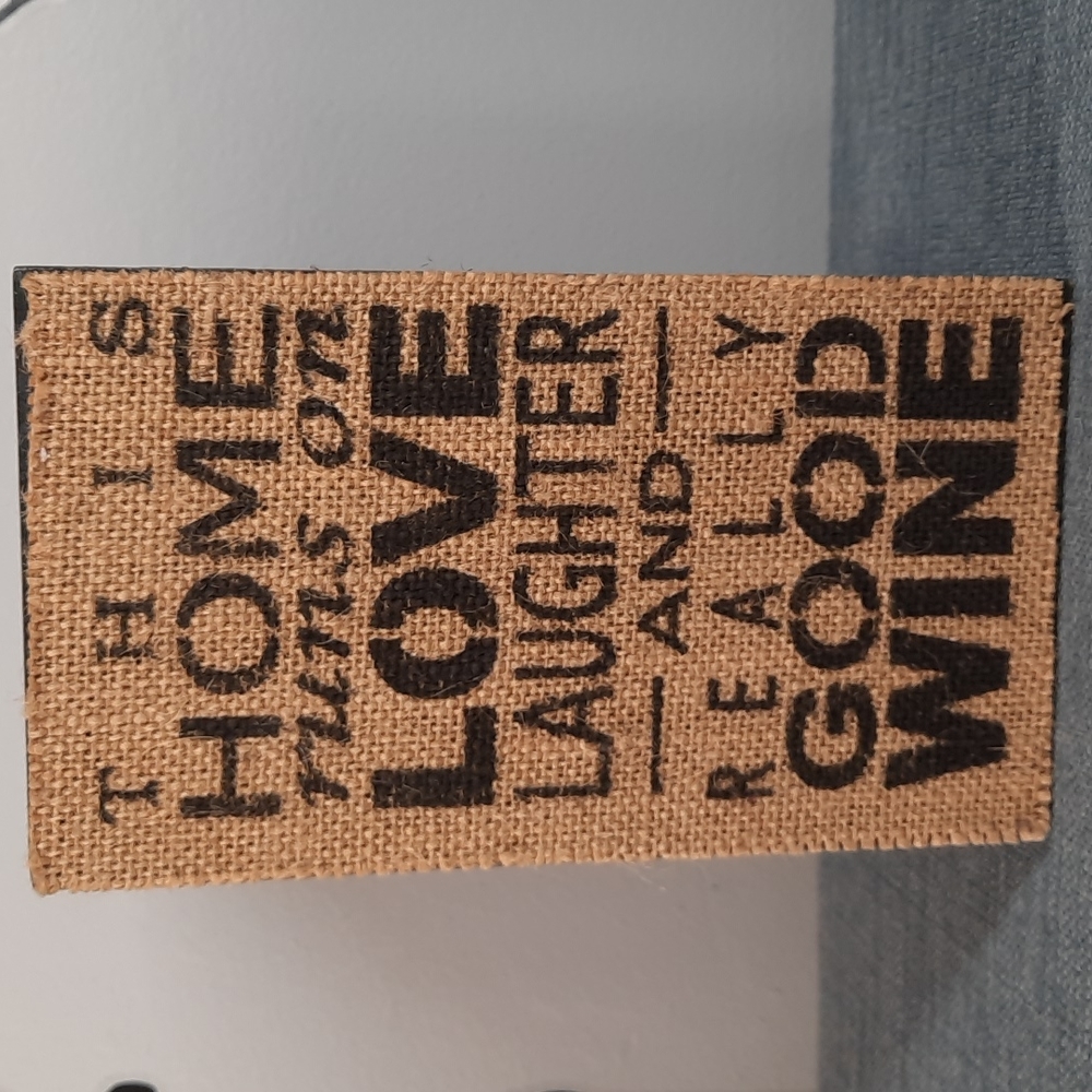 Wine Cork Holder Collection Rustic Urban Farmhouse Love Burlap Kitchen Bar